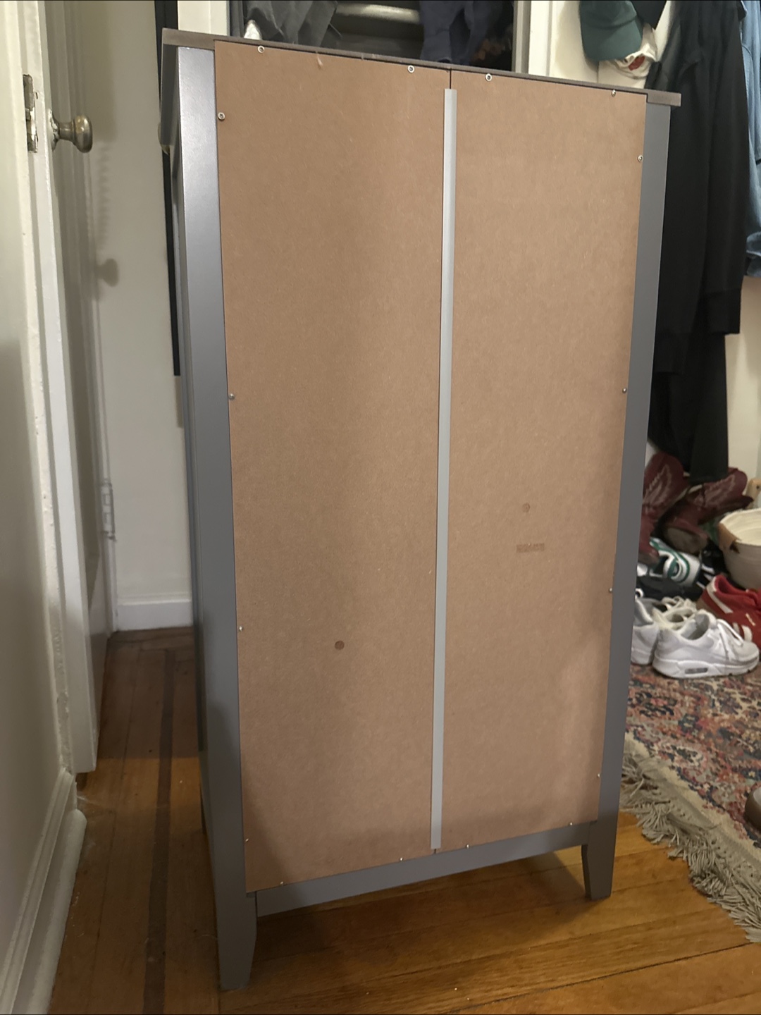 Gray Storage Cabinet - photo 5