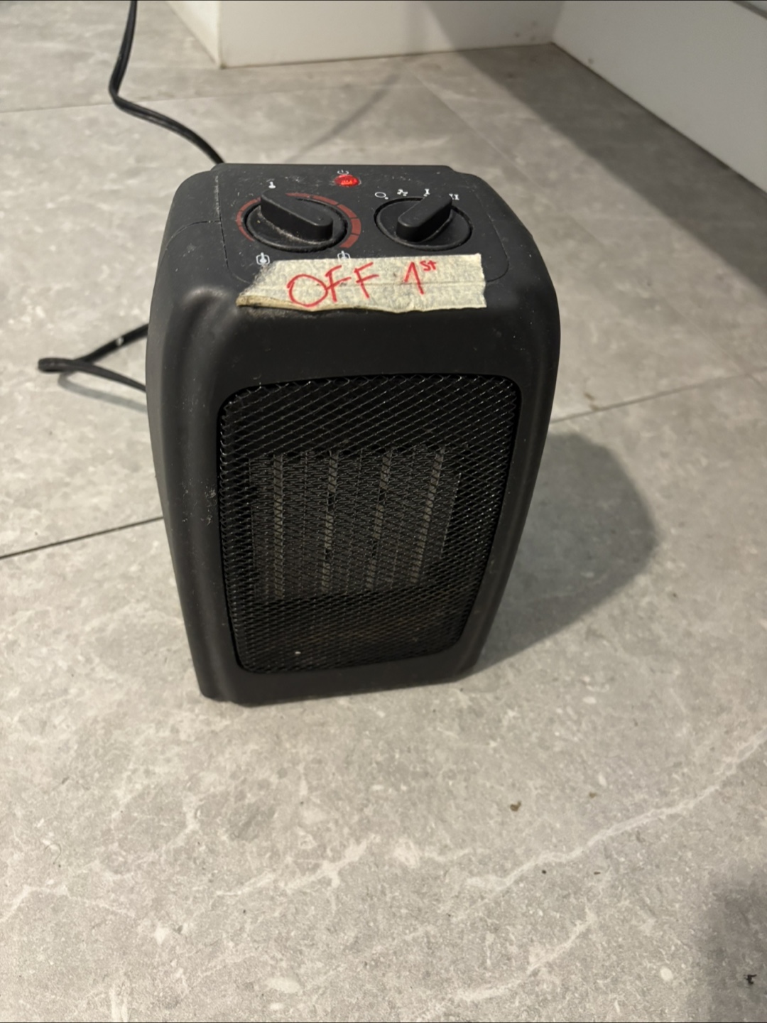 Makoto Space Heater - Black