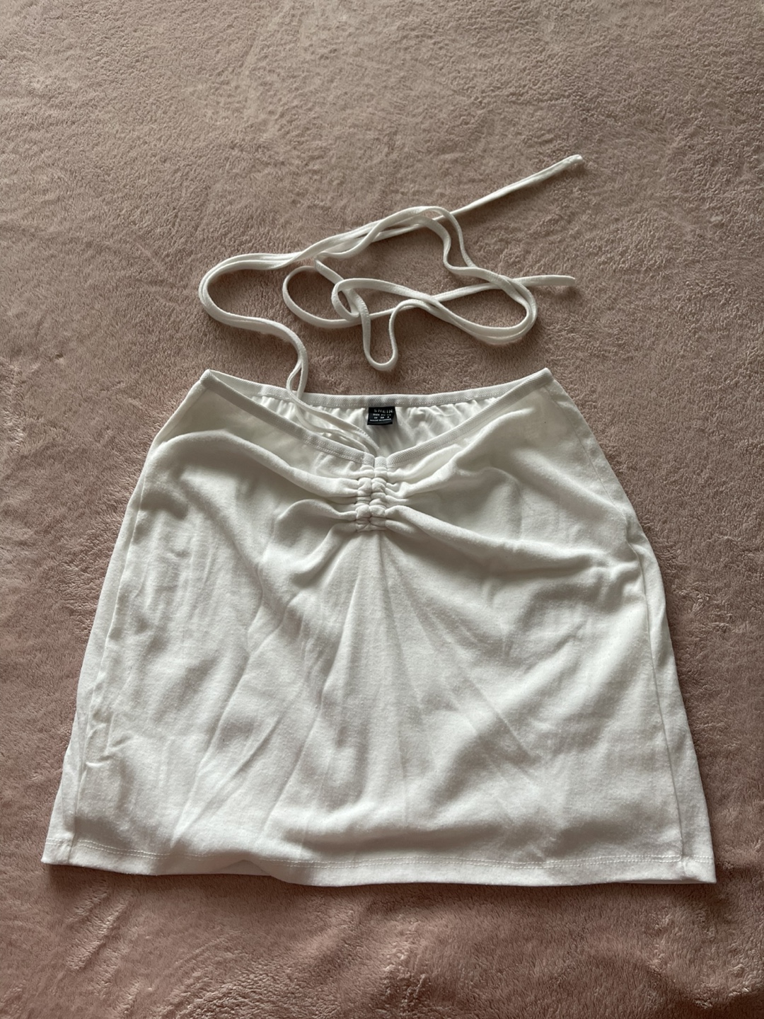 White Mini Skirt