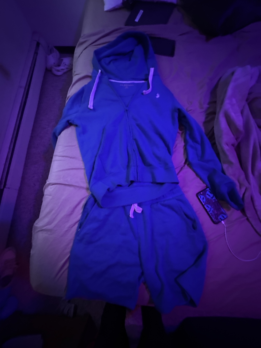 U.S. Polo Assn. Blue Tracksuit - Size S/P