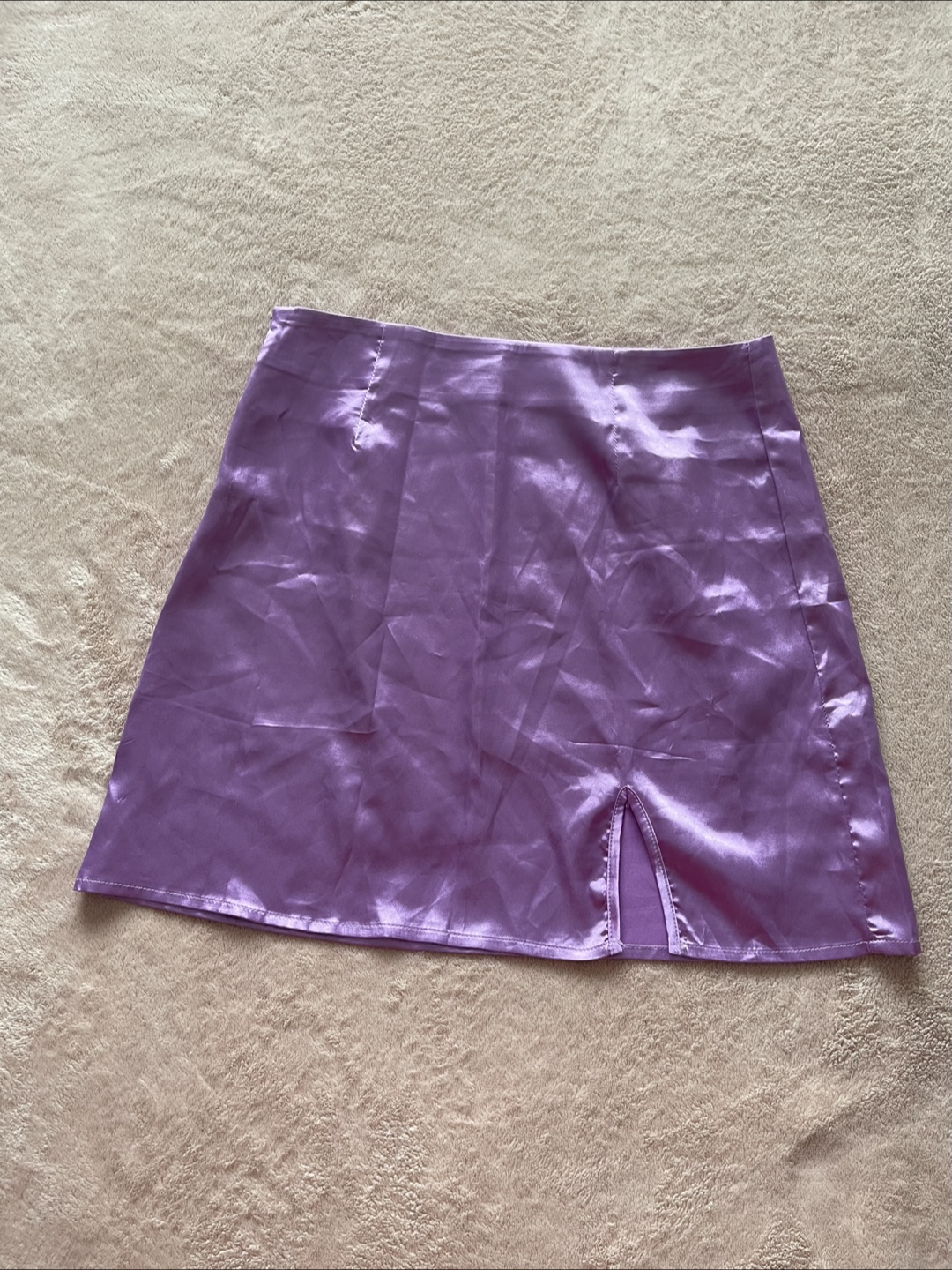 Purple Mini Skirt