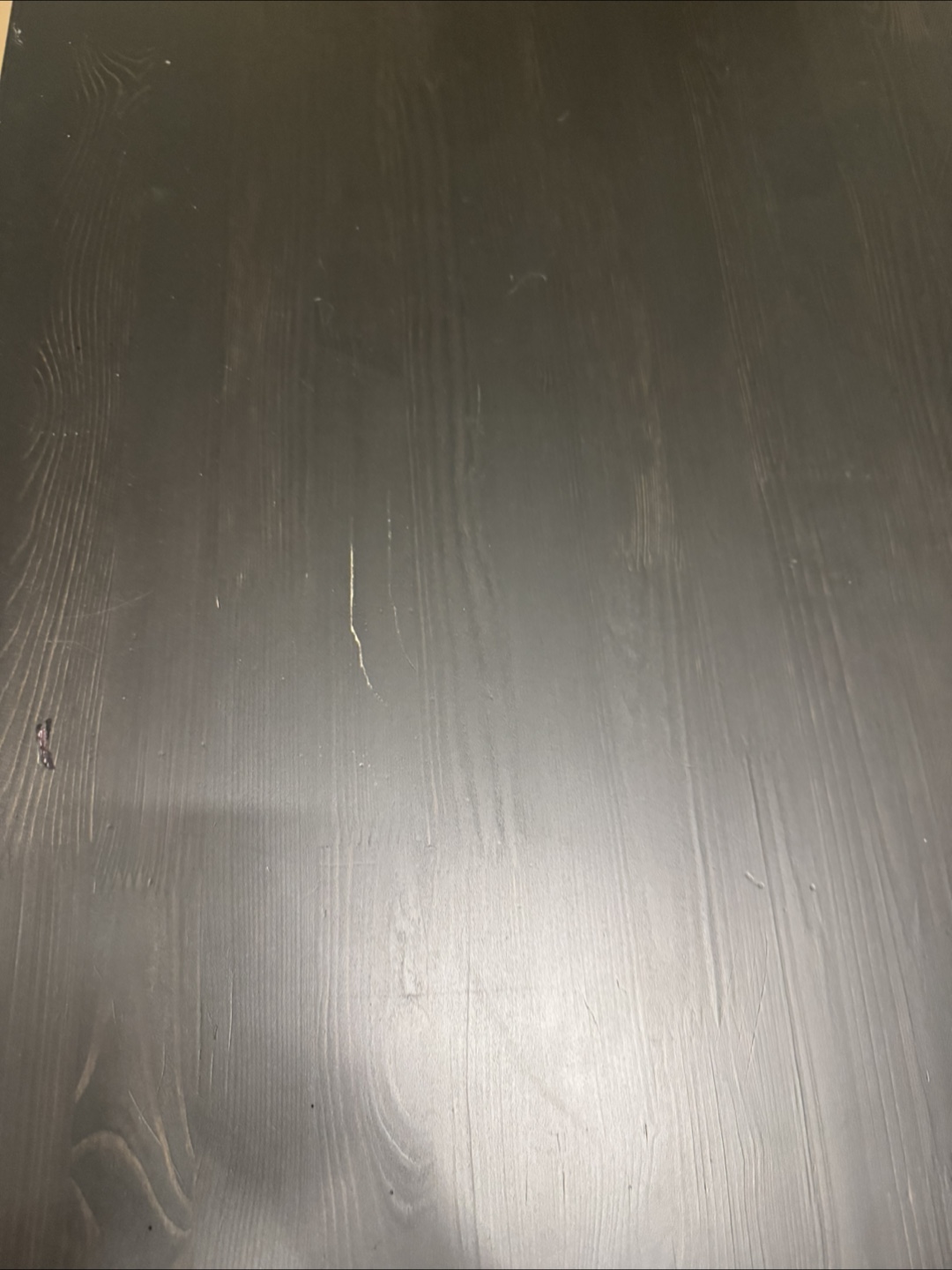 Black Dining Table with two Grey Cushion Chair - photo 2