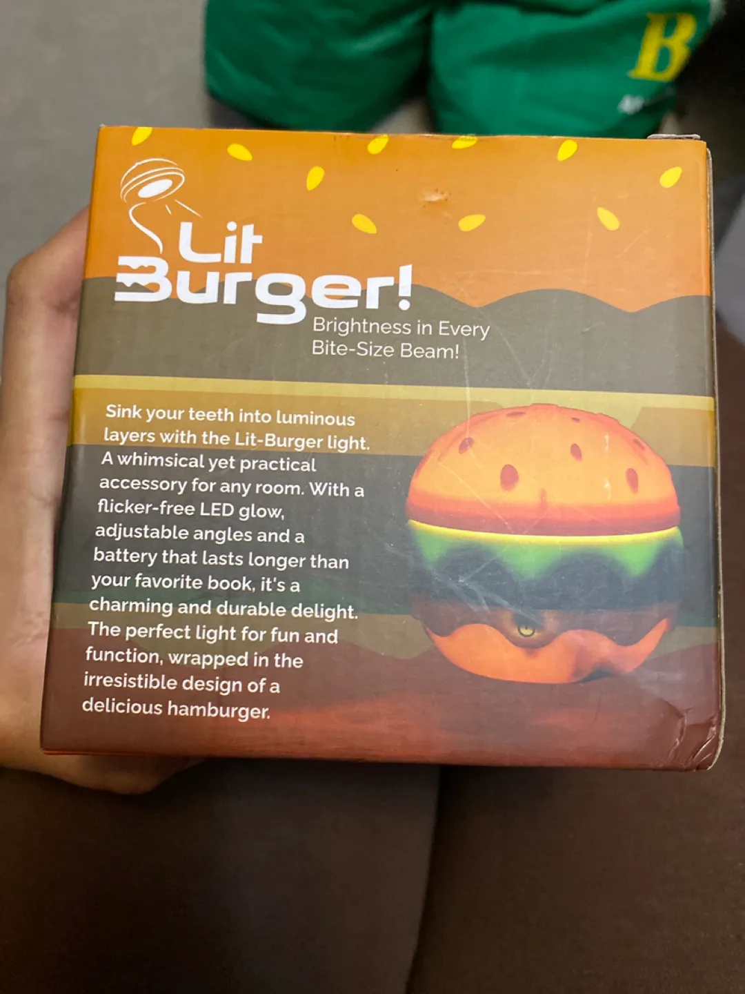 Burger night light lamp image indicator(3)