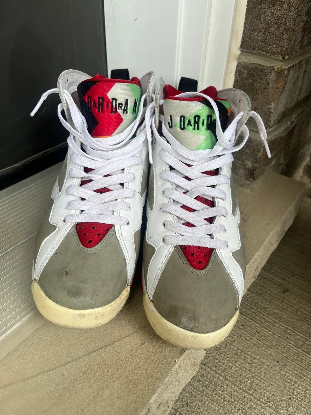 Air Jordan 7 Retro, Size 7.5 junior image indicator(2)