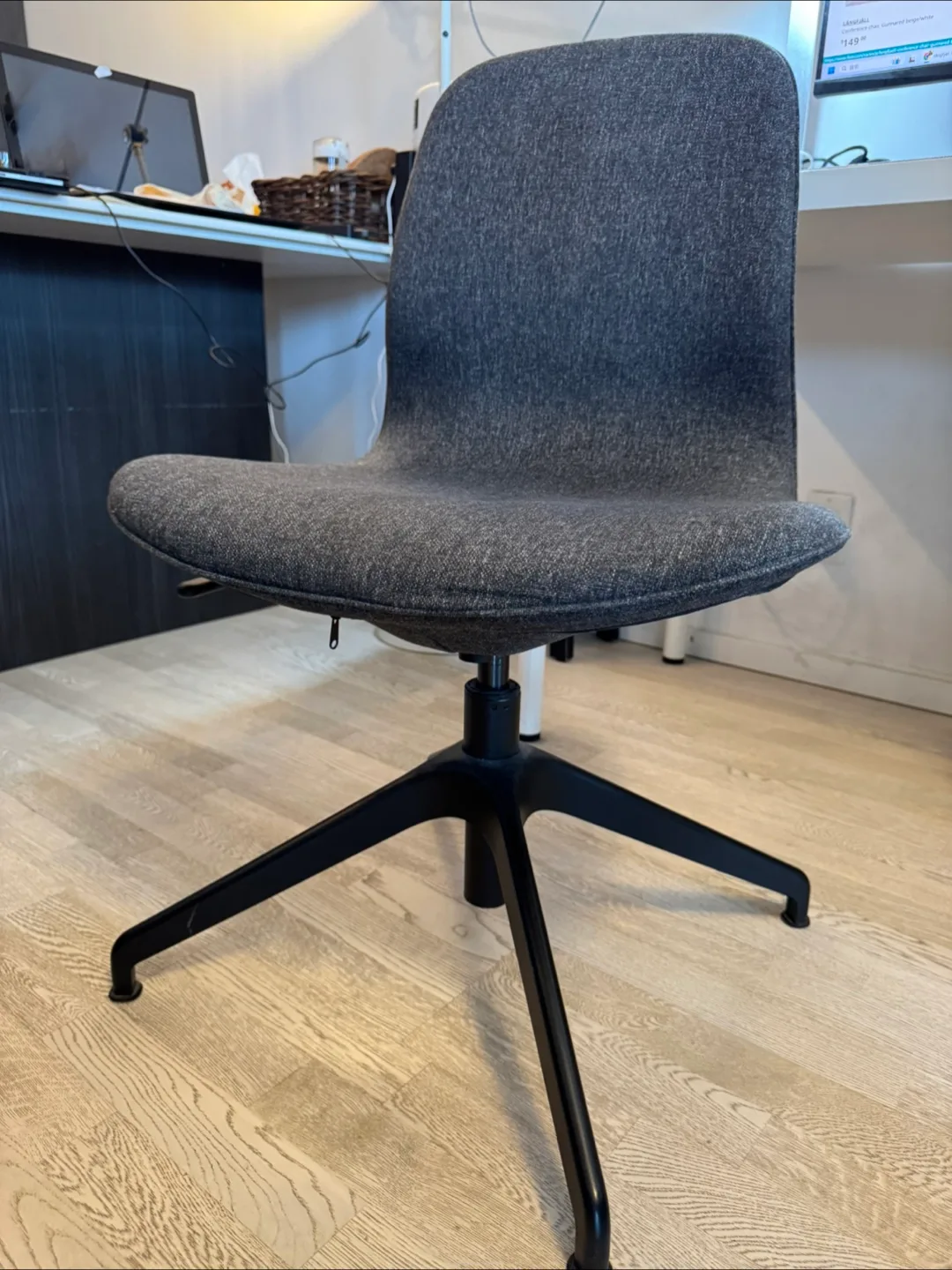 IKEA used langfjall Conference Chair - Grey thumbnail