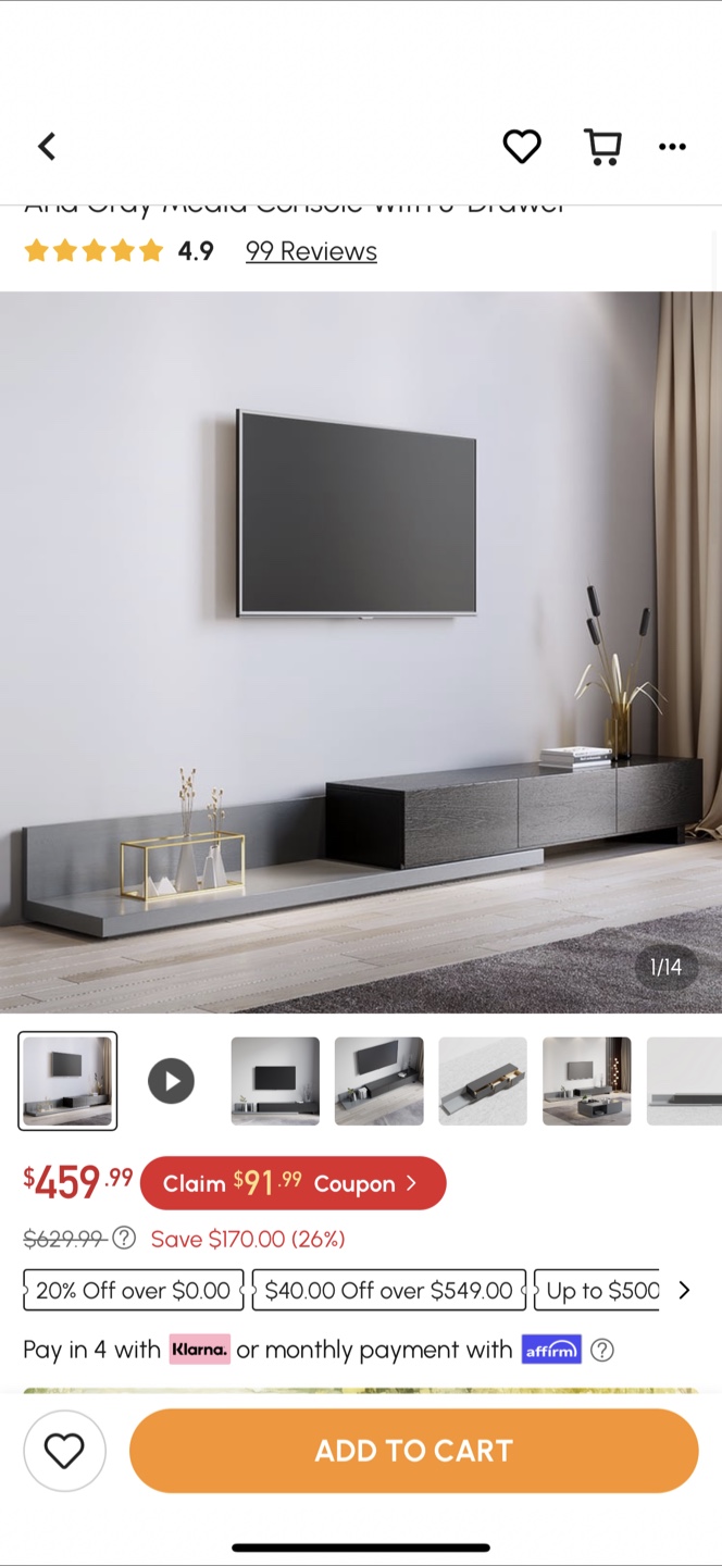 Modern Tv Stand - photo 2