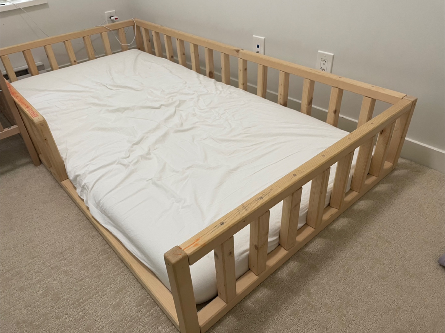Toddler Bed Frame - Pine - photo 3