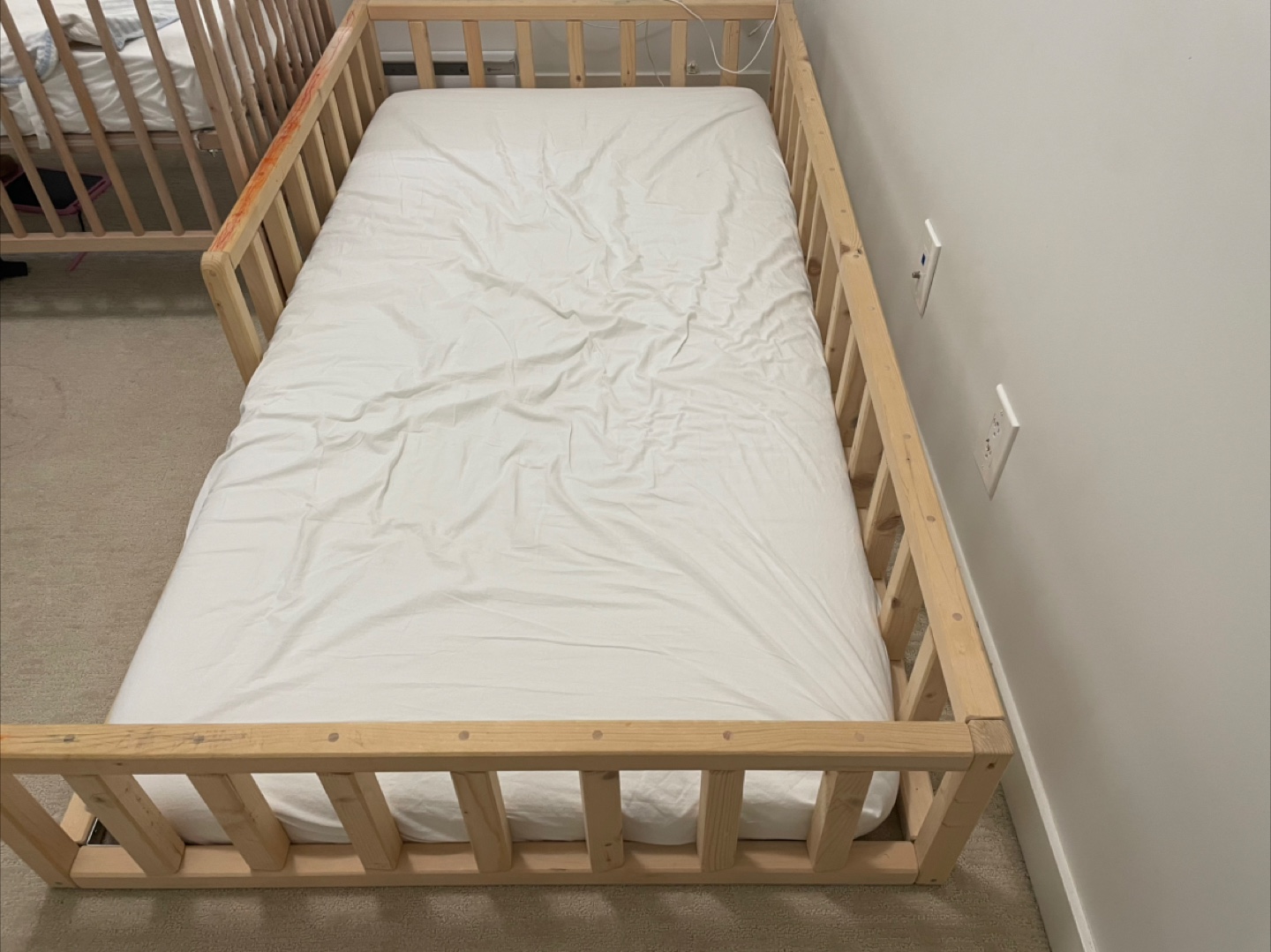 Toddler Bed Frame - Pine - photo 2