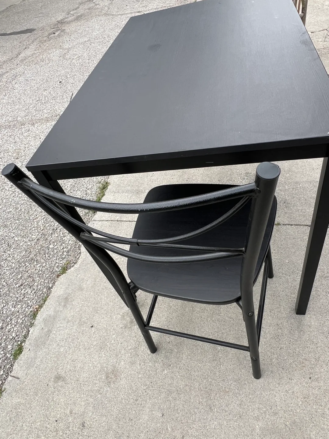 IKEA Black Dining Table thumbnail
