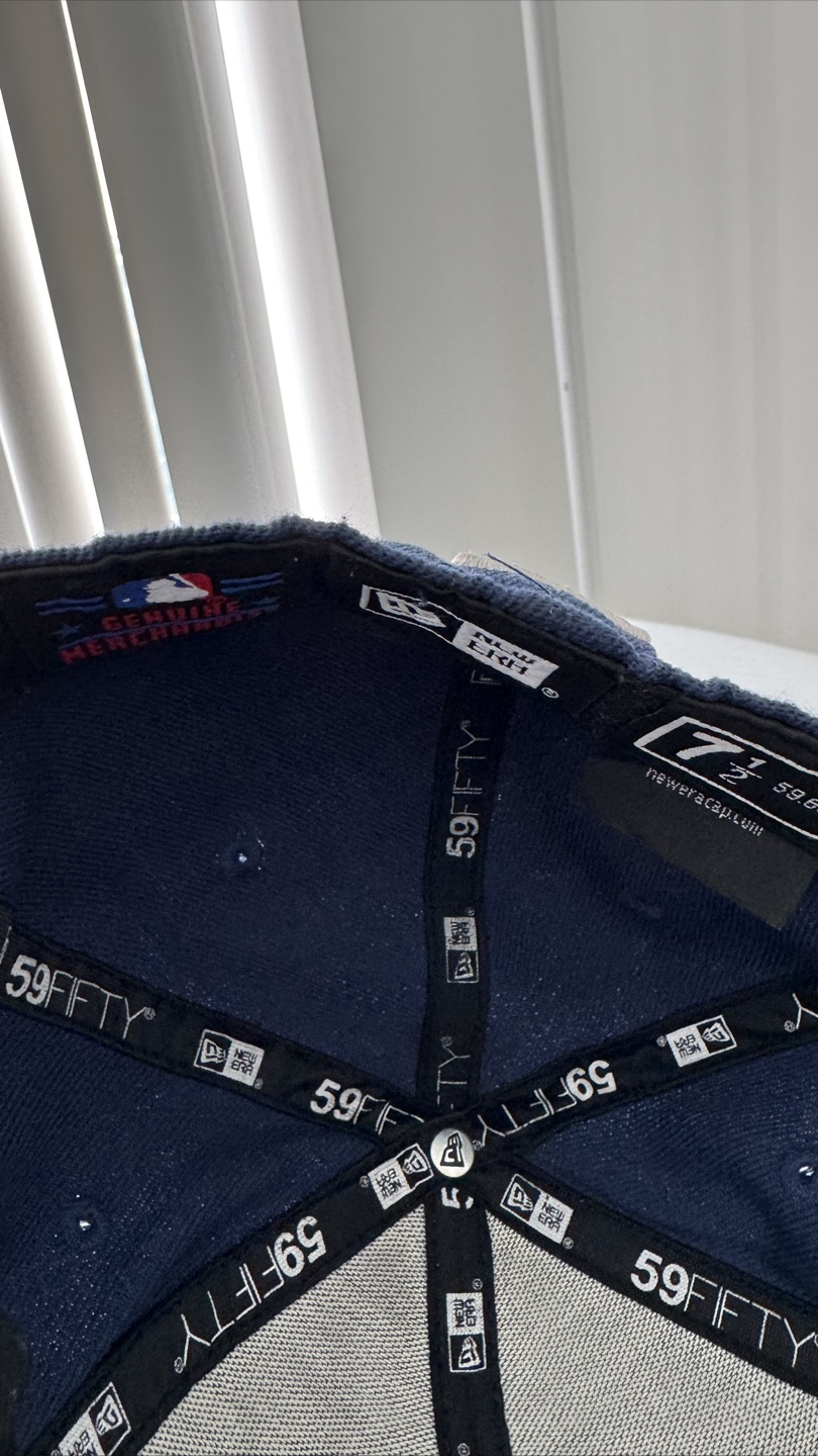 New Era NY Yankees 1996 World Series Hat 7 1/2 - photo 5