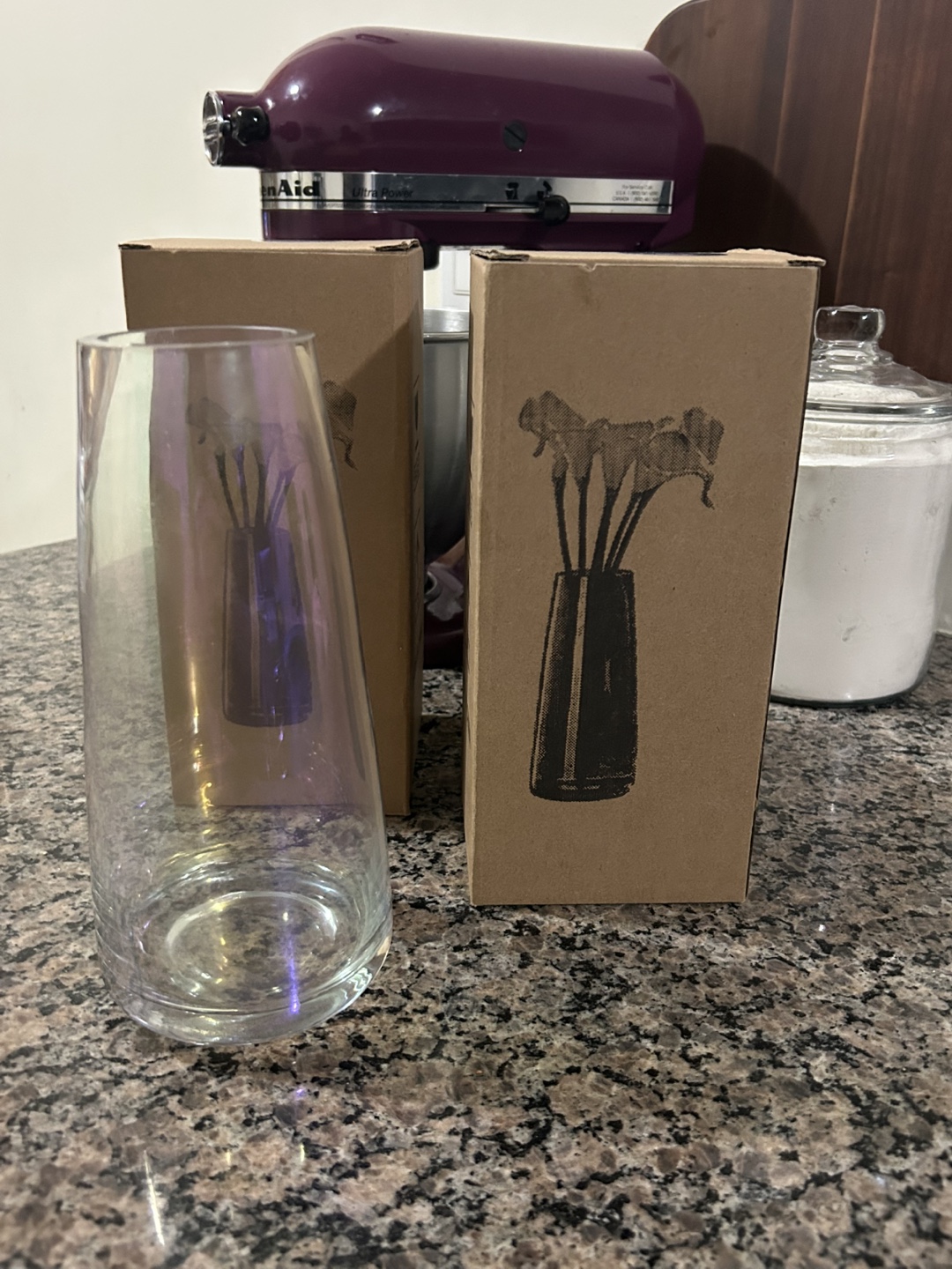 New Iridescent Vases - 2 Available!