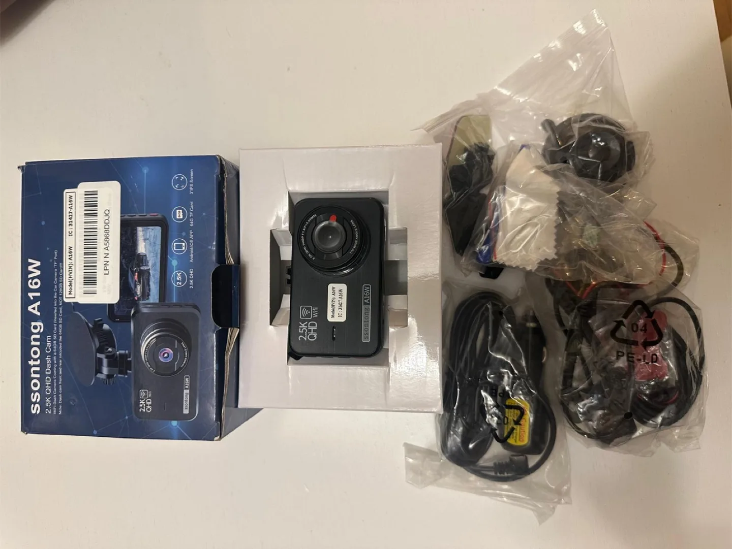 Ssontong A16W 2.5K QHD Dash Cam - New thumbnail