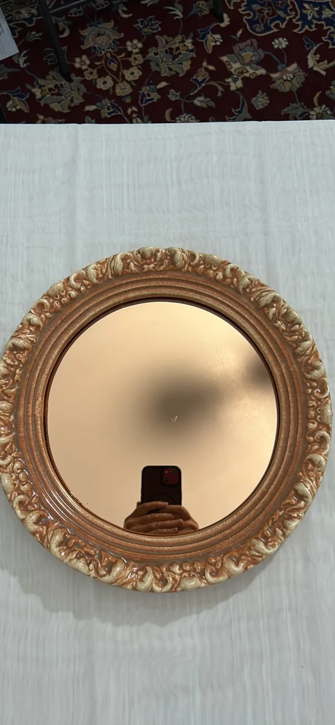 Round Decorative Wall Mirror thumbnail