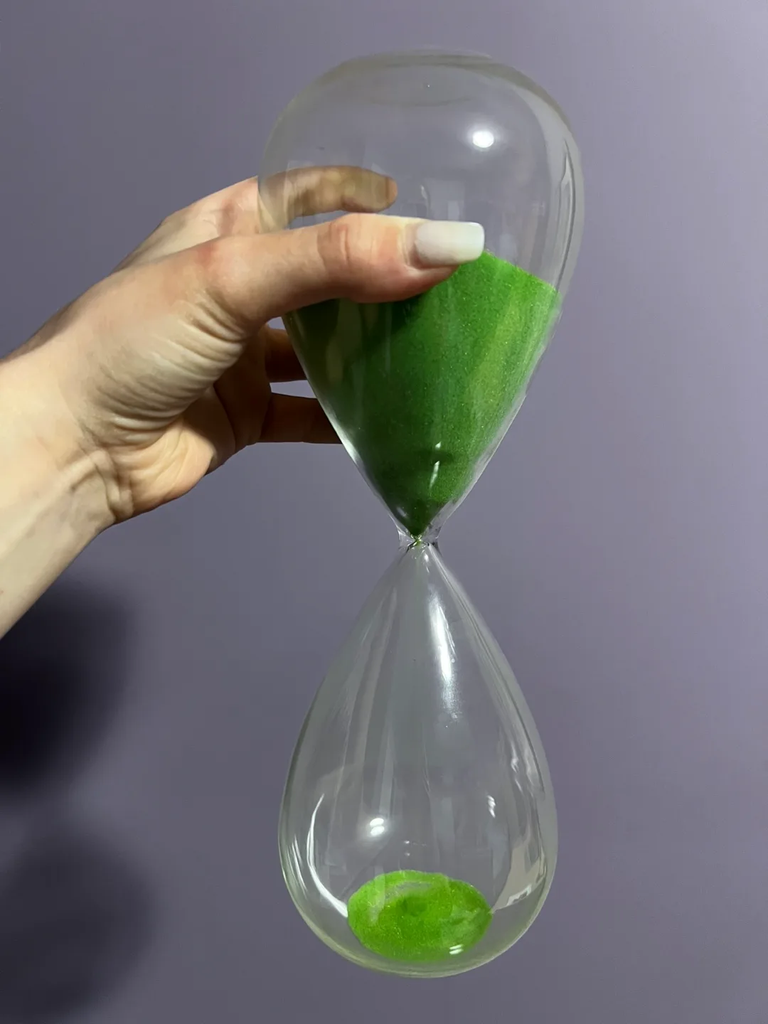 Green Sand Timer Hourglass image indicator(3)