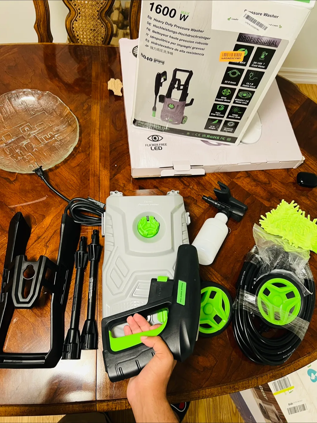 Patoolio PA4000 Electric Pressure Washer 1600W Max - Like New! thumbnail