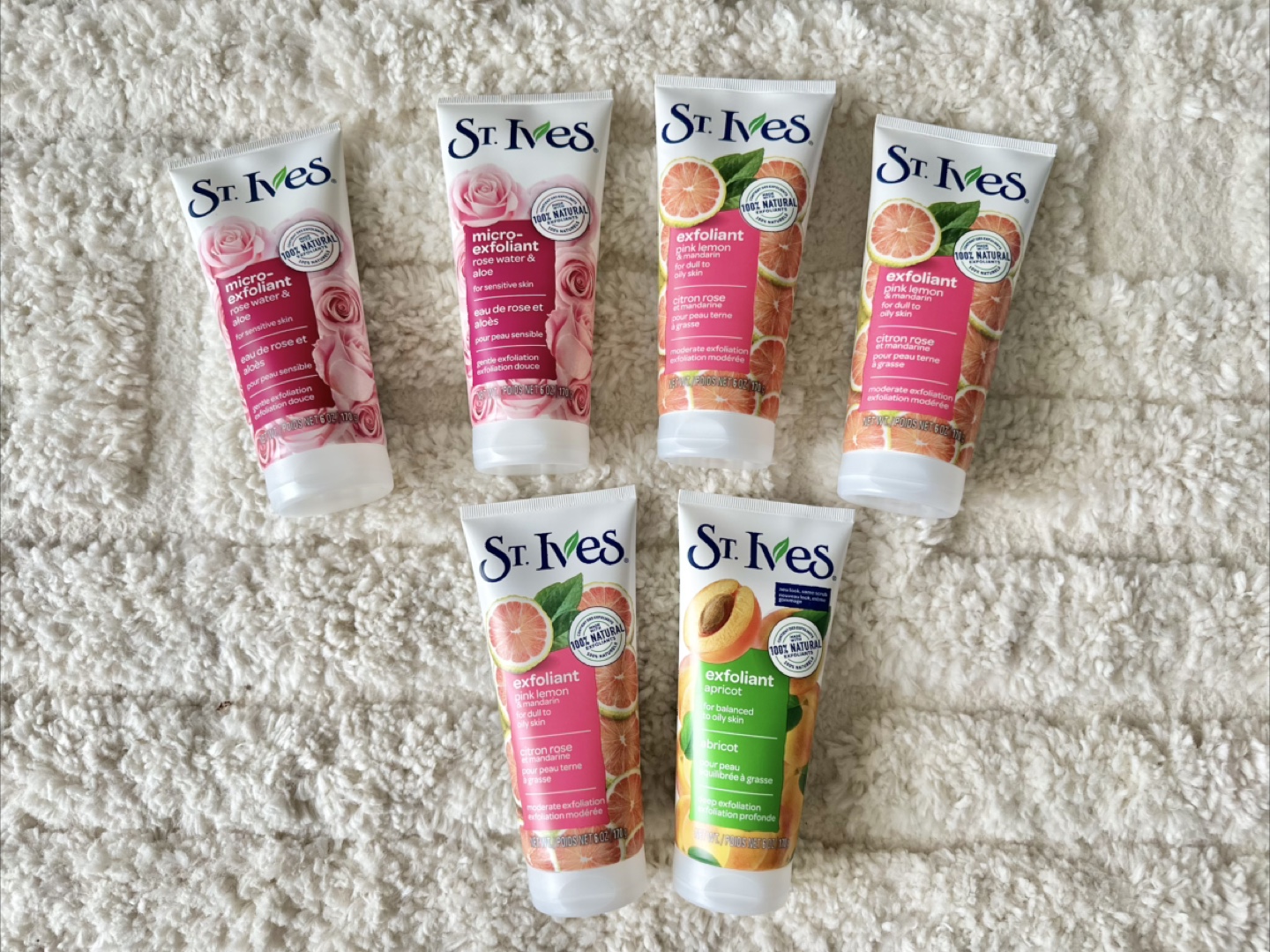 St. Ives Exfoliating Face Scrubs (6)