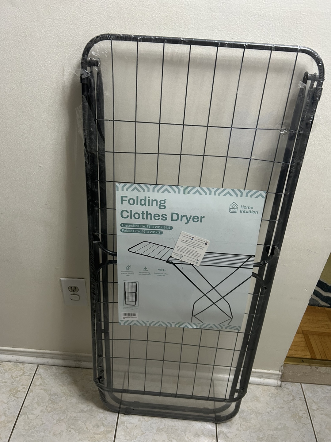 Home Intuition Folding Clothes Dryer - photo 3