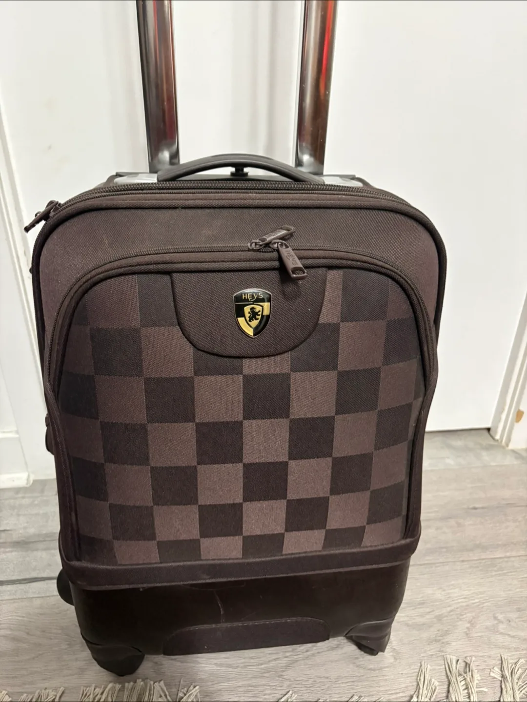 HEY'S Brown Carry-On Suitcase thumbnail