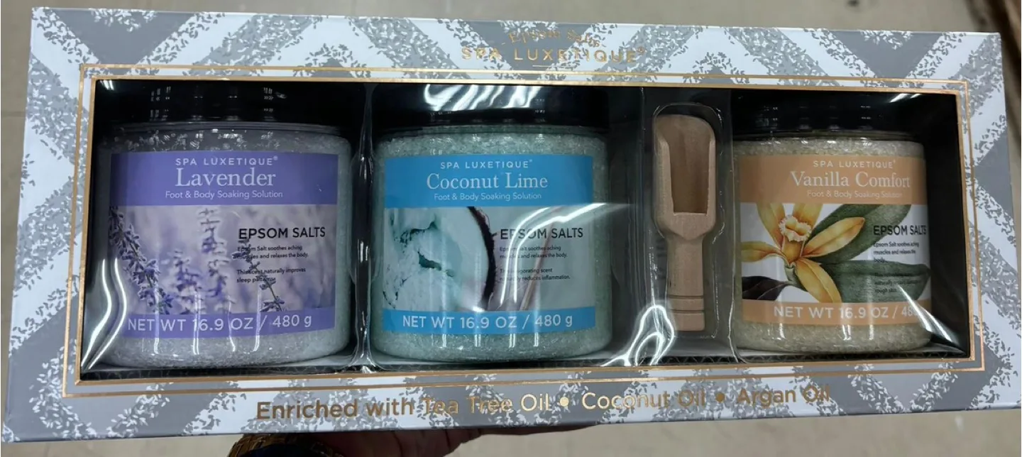 Spa Luxetique Foot & Body Salt Set thumbnail