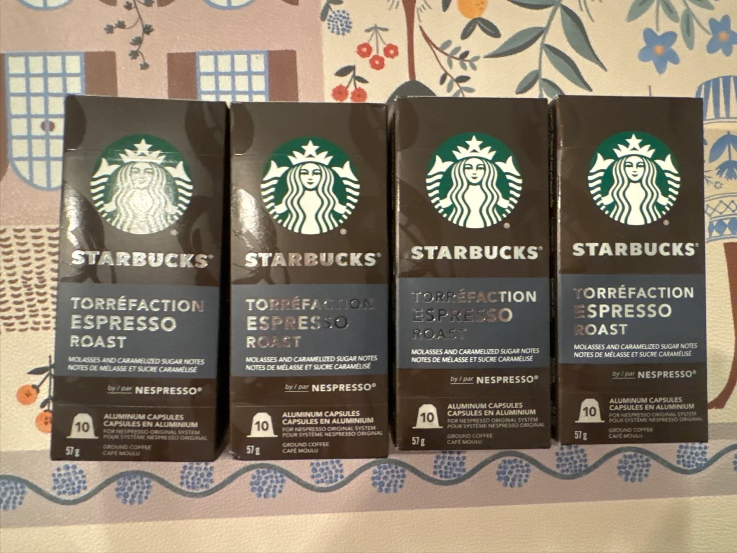 Starbucks Torréfaction Espresso Roast Nespresso Pods - 4 Boxes thumbnail