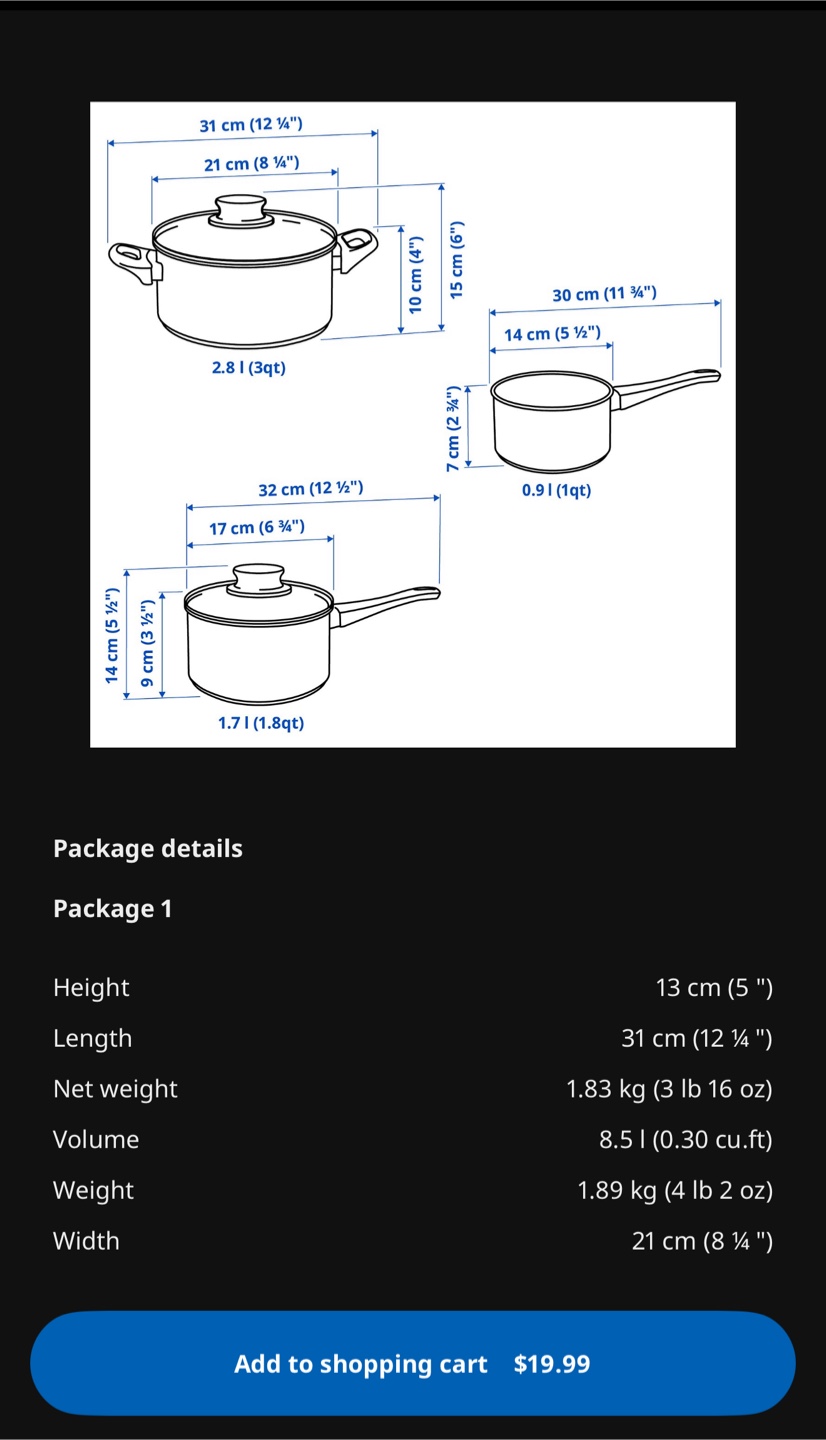 ANNONS 3-Piece Cookware Set - photo 4
