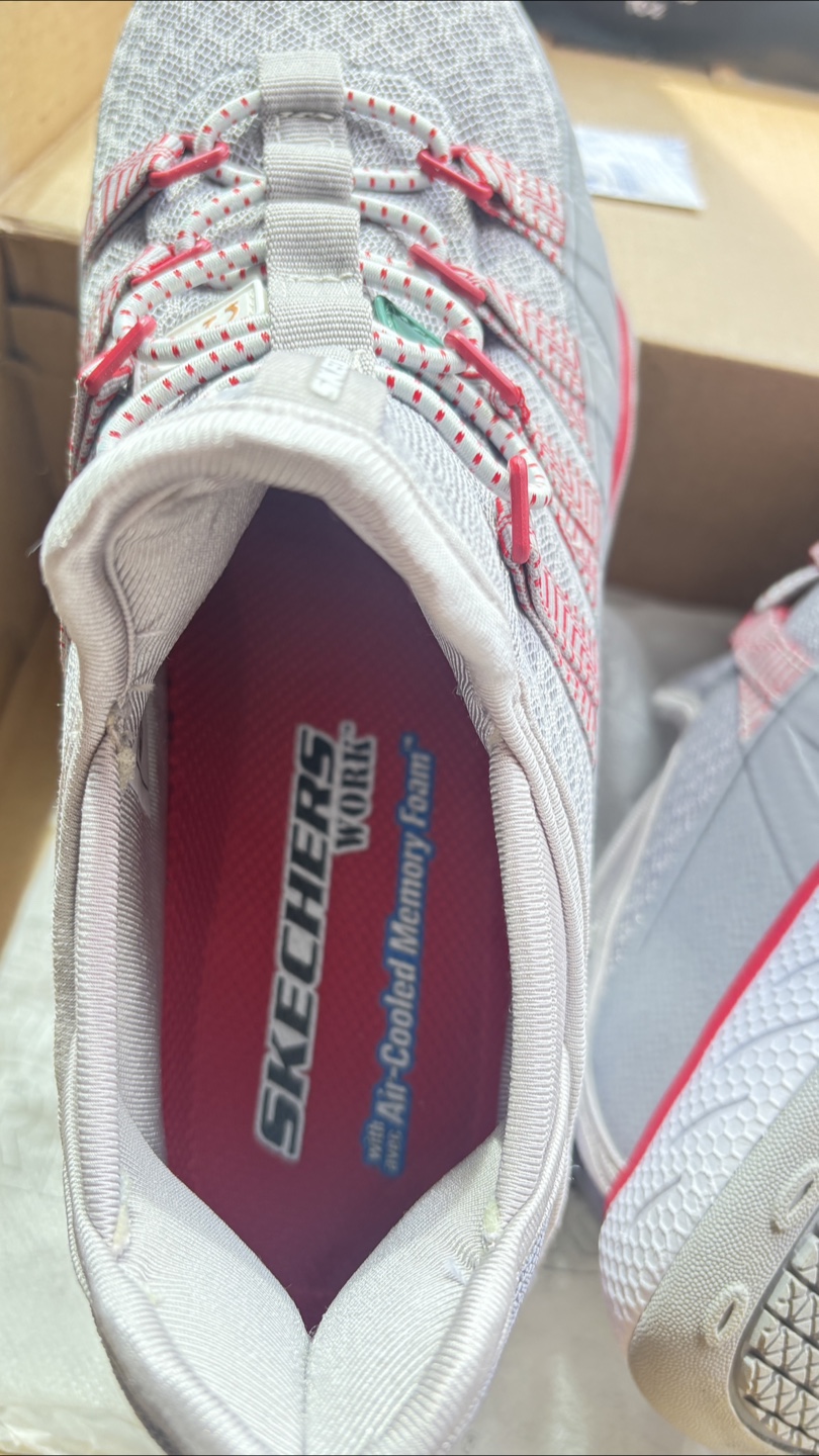 Skechers Work Shoes with Air-Cooled Memory Foam - photo 4