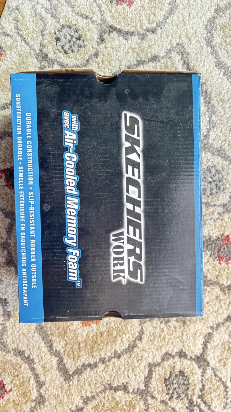 Skechers Work Shoes with Air-Cooled Memory Foam