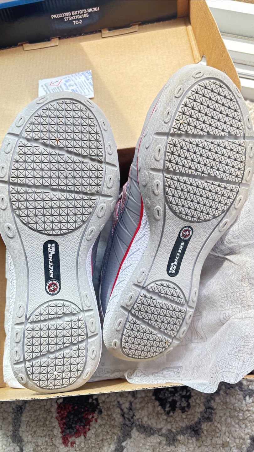 Skechers Work Shoes with Air-Cooled Memory Foam - photo 3