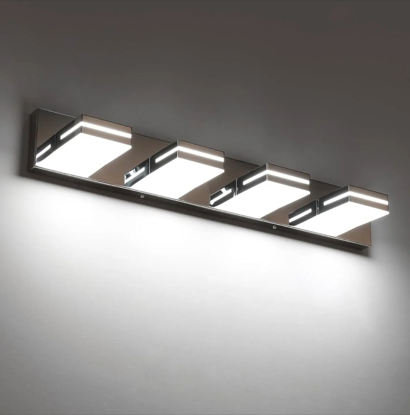 SineRise 4-Light LED Vanity Light - Chrome thumbnail