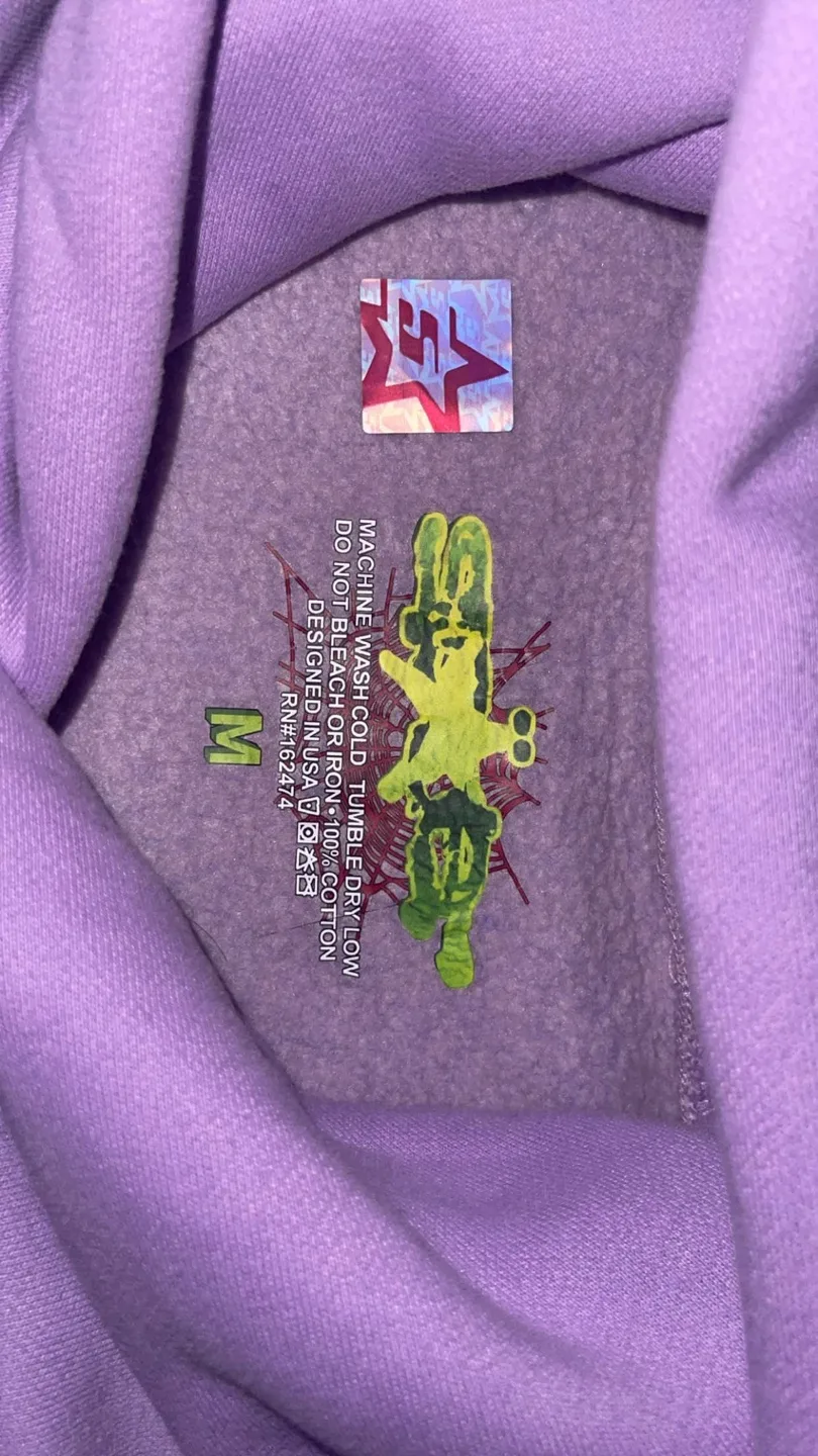 Sp5der OG Web Hoodie - Size M image indicator(5)
