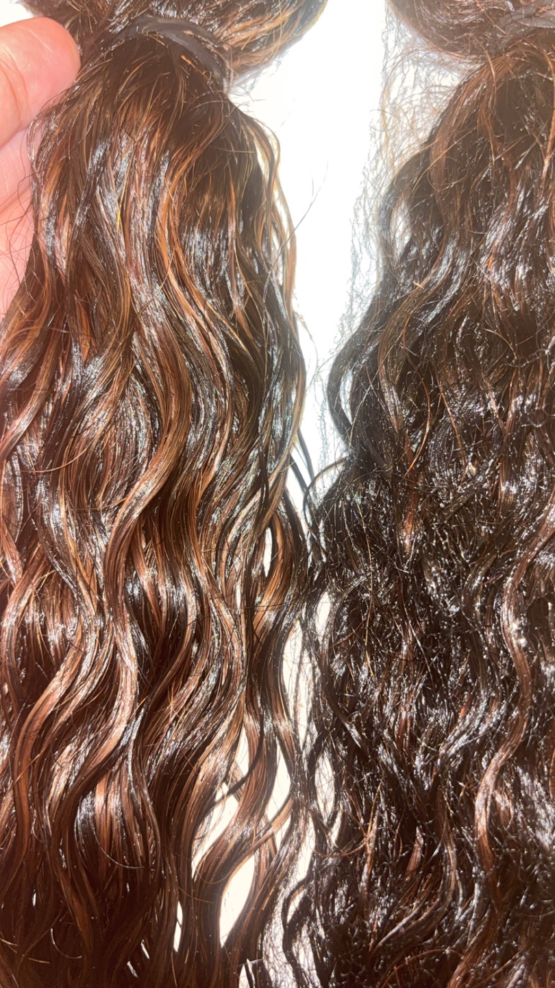 Human Hair WaterWave Bundles w/ Blonde Highlights - photo 5