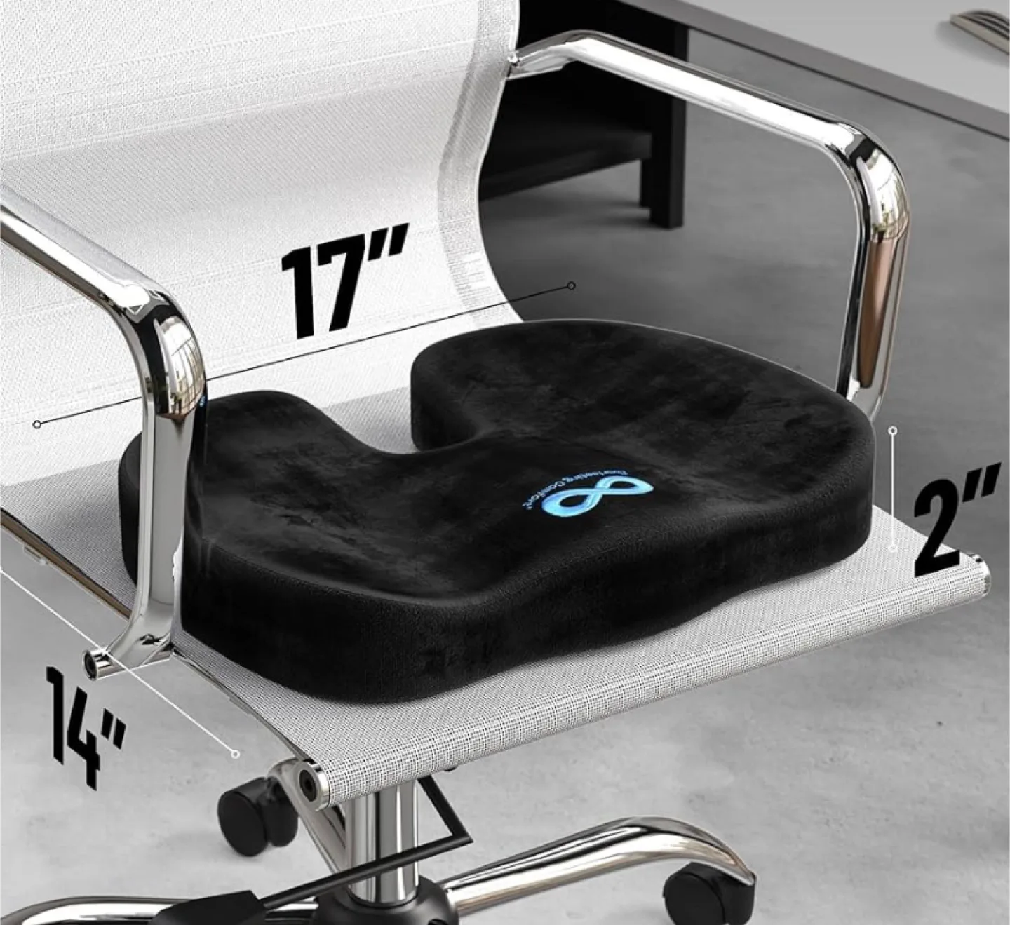 Everlasting Comfort Seat Cushion - Black image indicator(3)