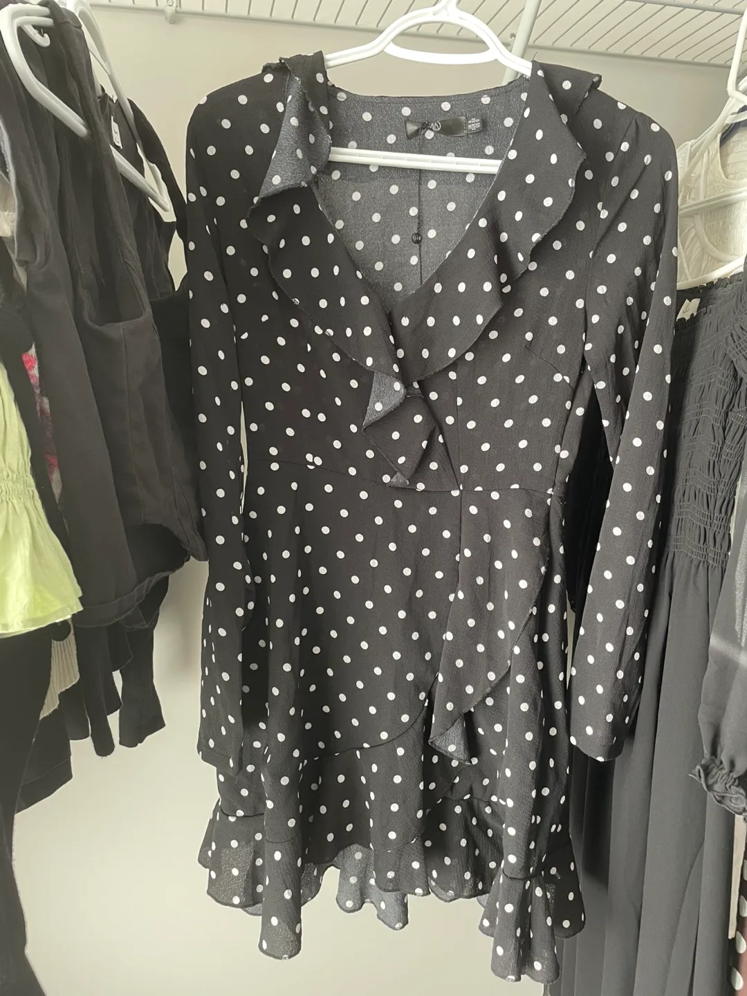 black misguided dress thumbnail