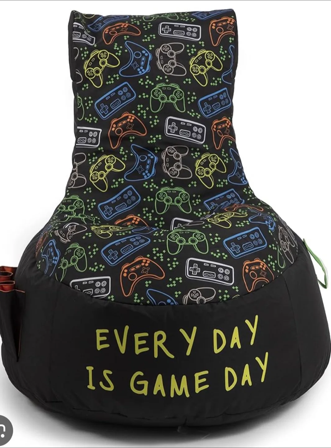 Gaming Bean Bag Chair - Every Day is Game Day thumbnail