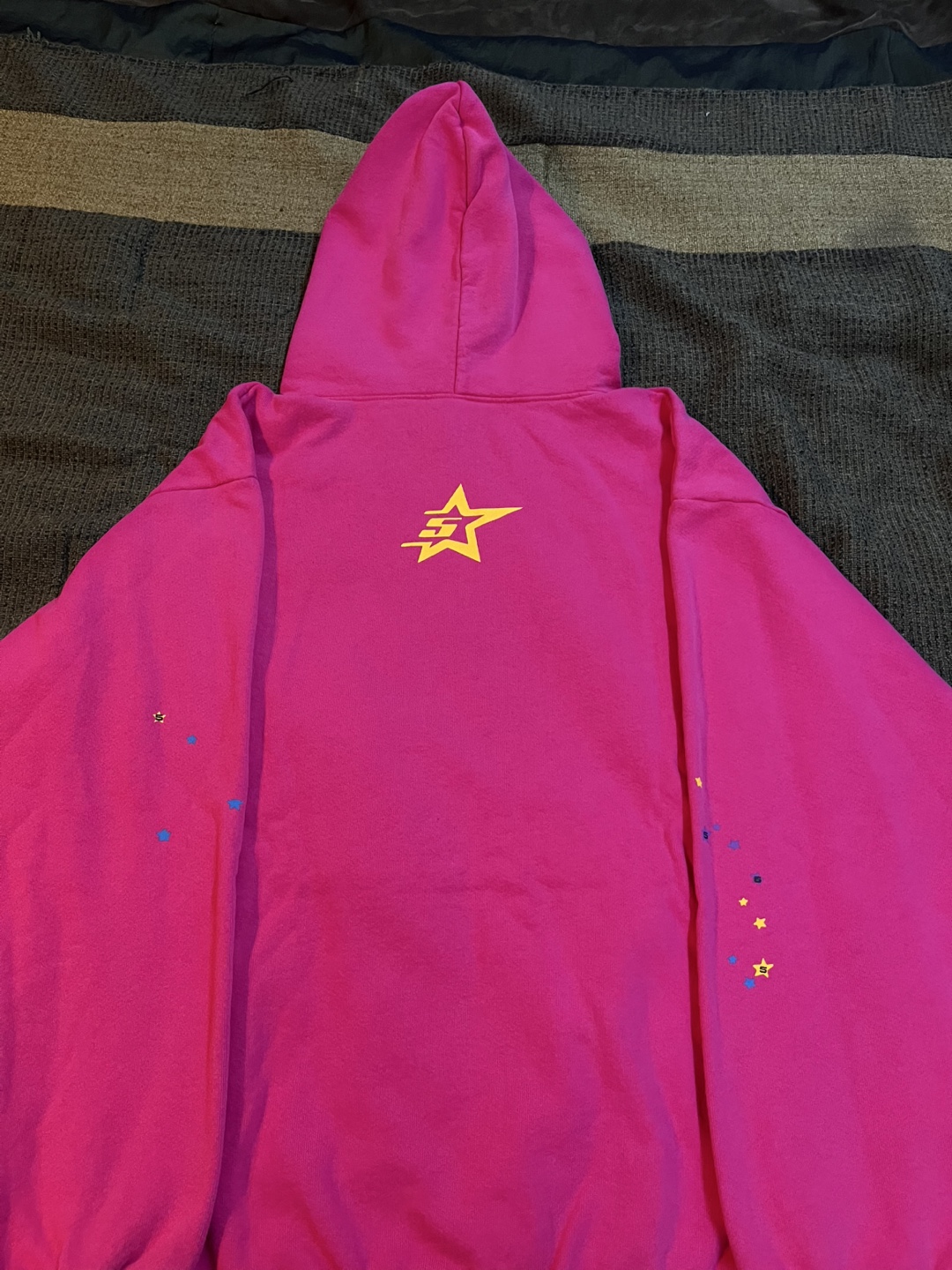 Sp5der Pink Hoodie - photo 3