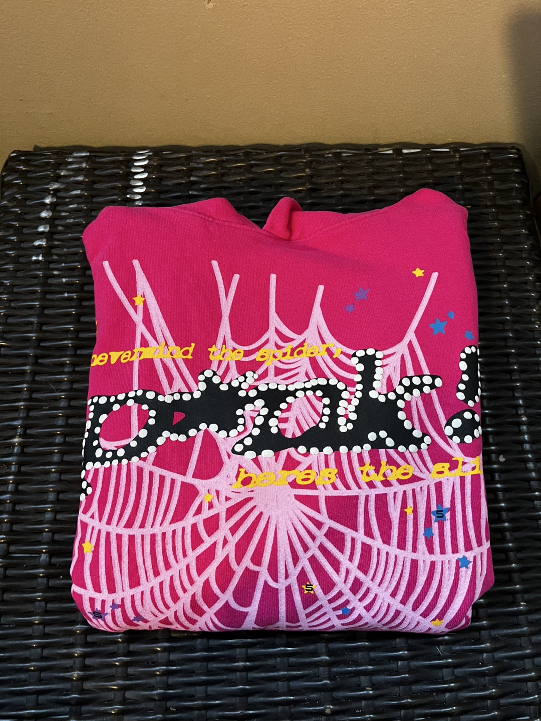 Sp5der Pink Hoodie