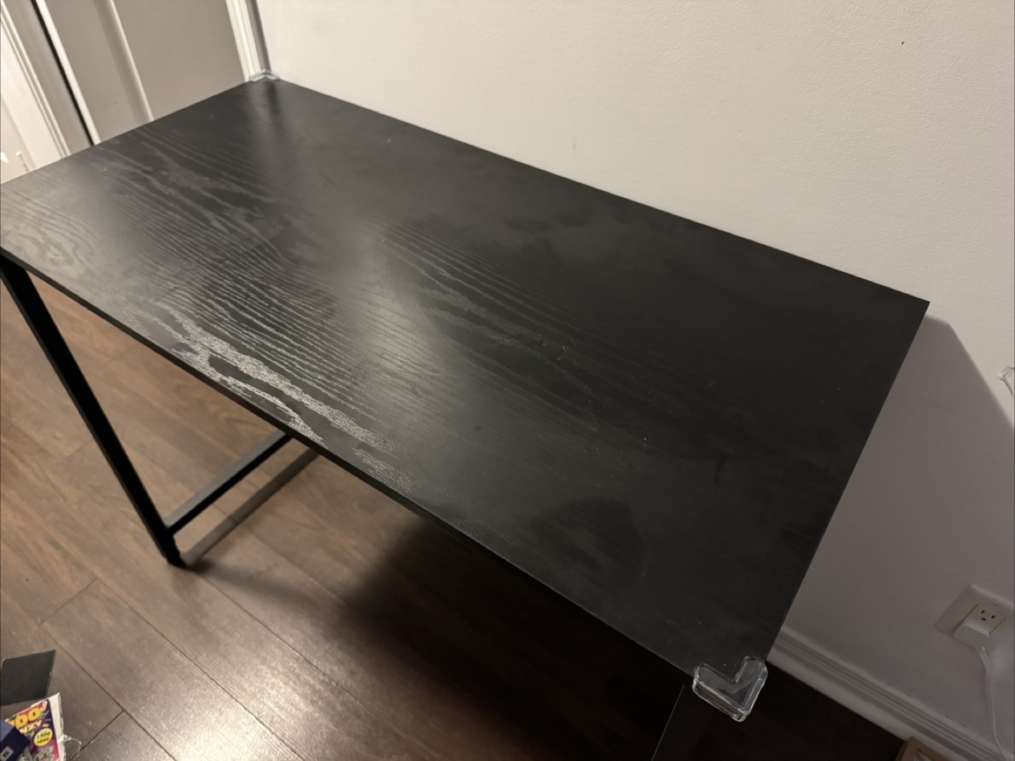 Black Desk - 100cm x 50cm