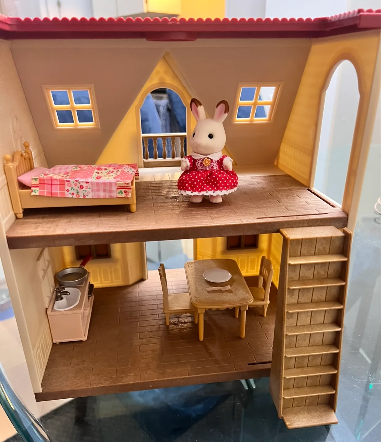Calico Critters Dollhouse with Furniture thumbnail