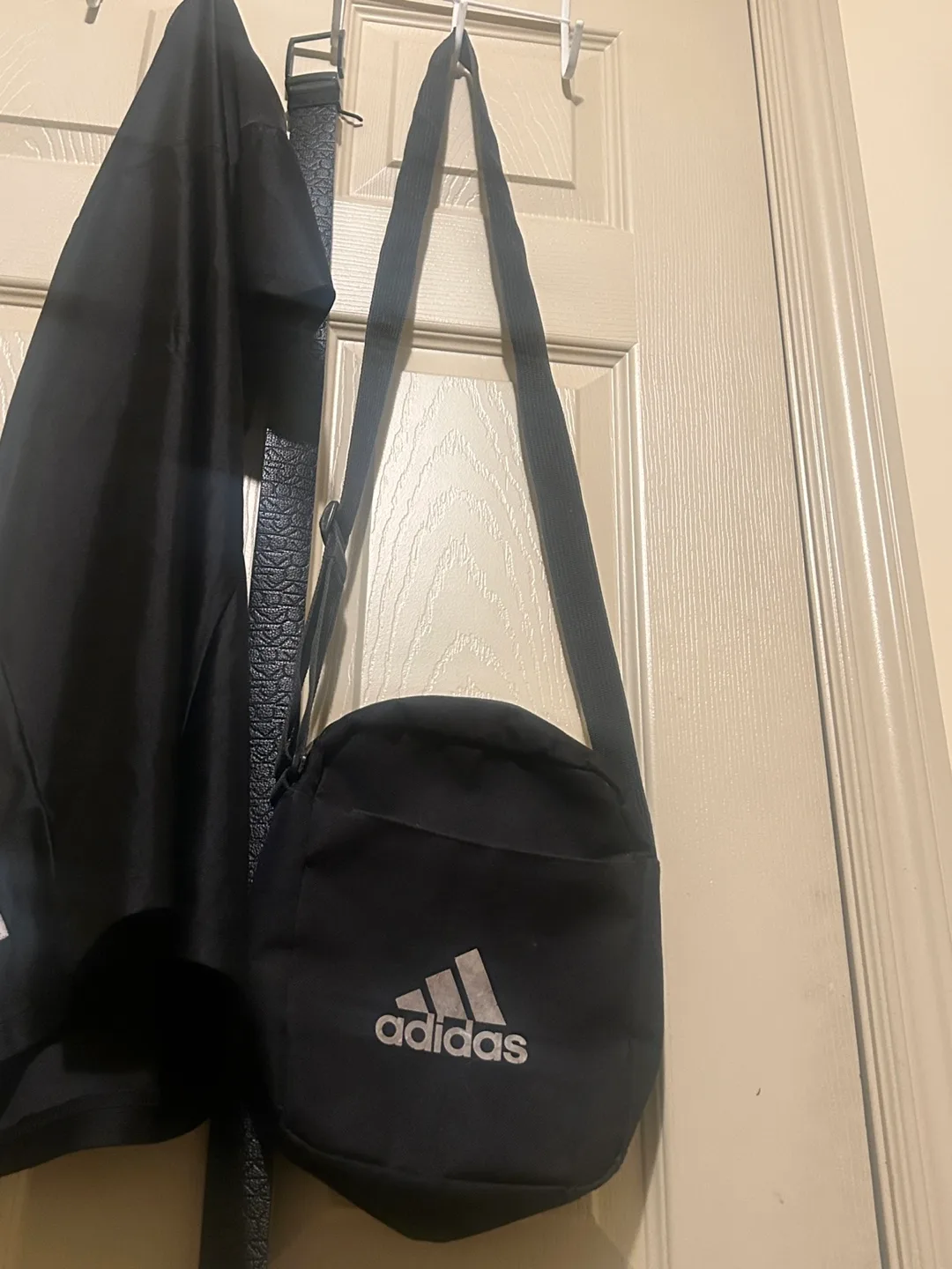 Adidas Black Shoulder Bag thumbnail