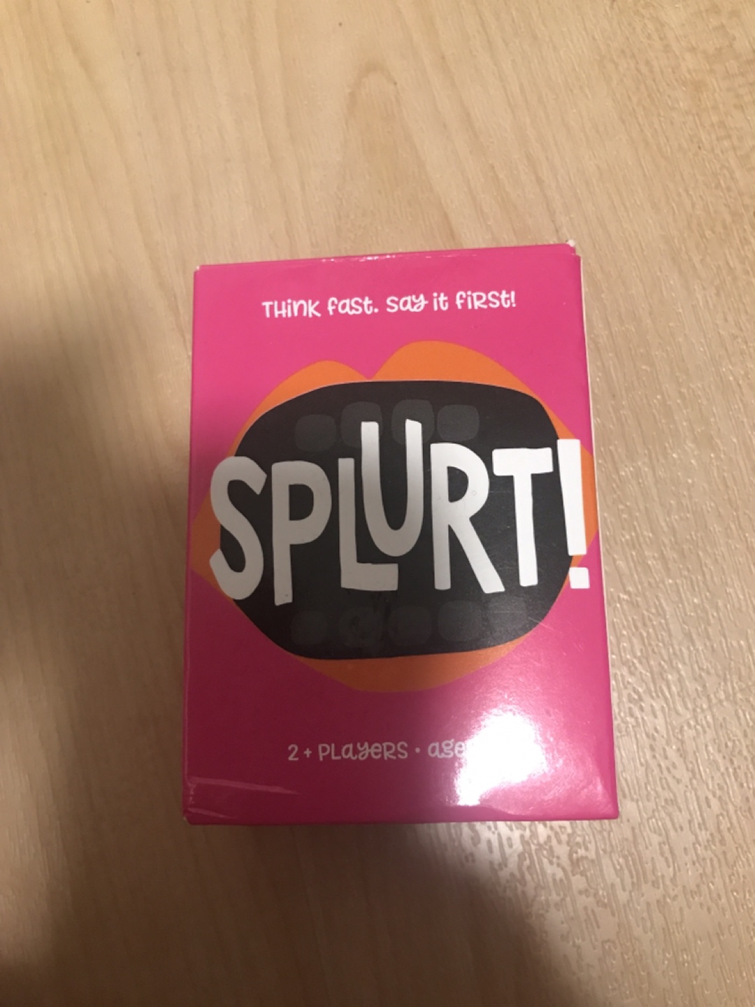 Splurt! Fast-Reaction Word Game