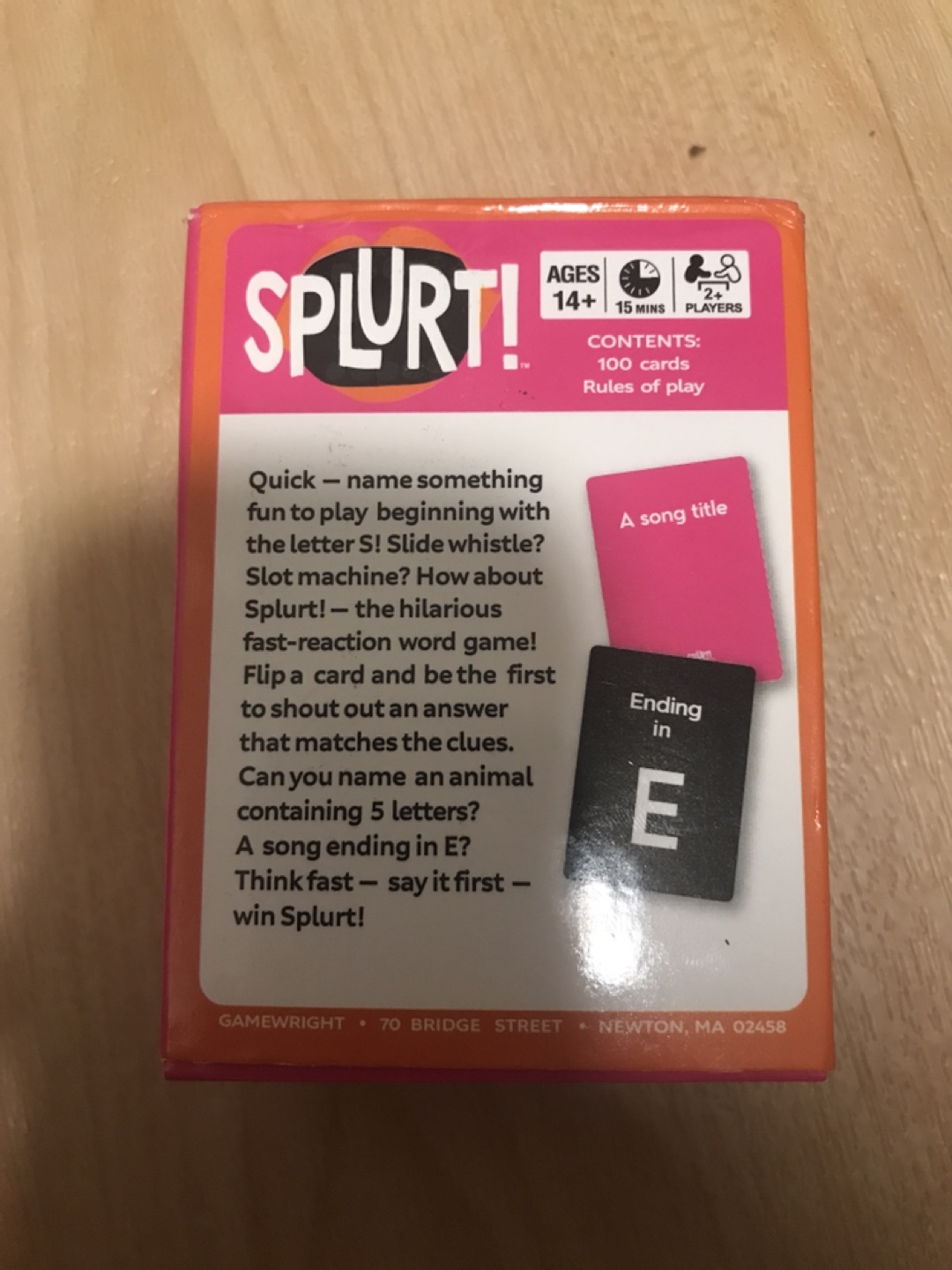 Splurt! Fast-Reaction Word Game - photo 2
