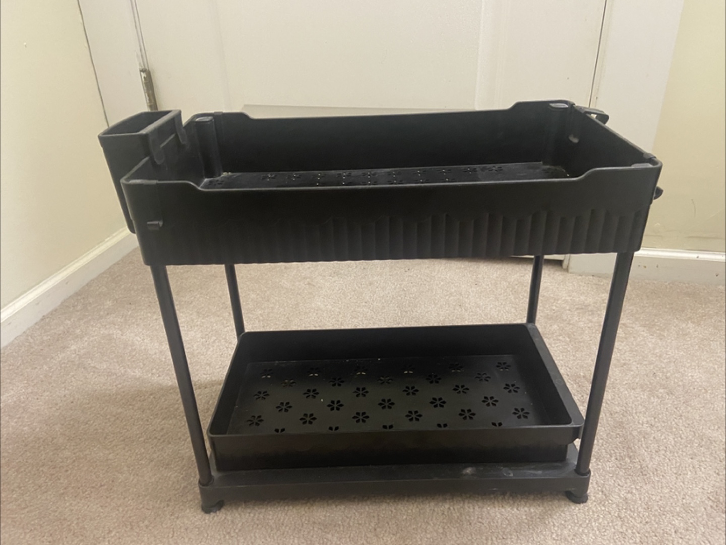 Black Storage Utility Cart - photo 3