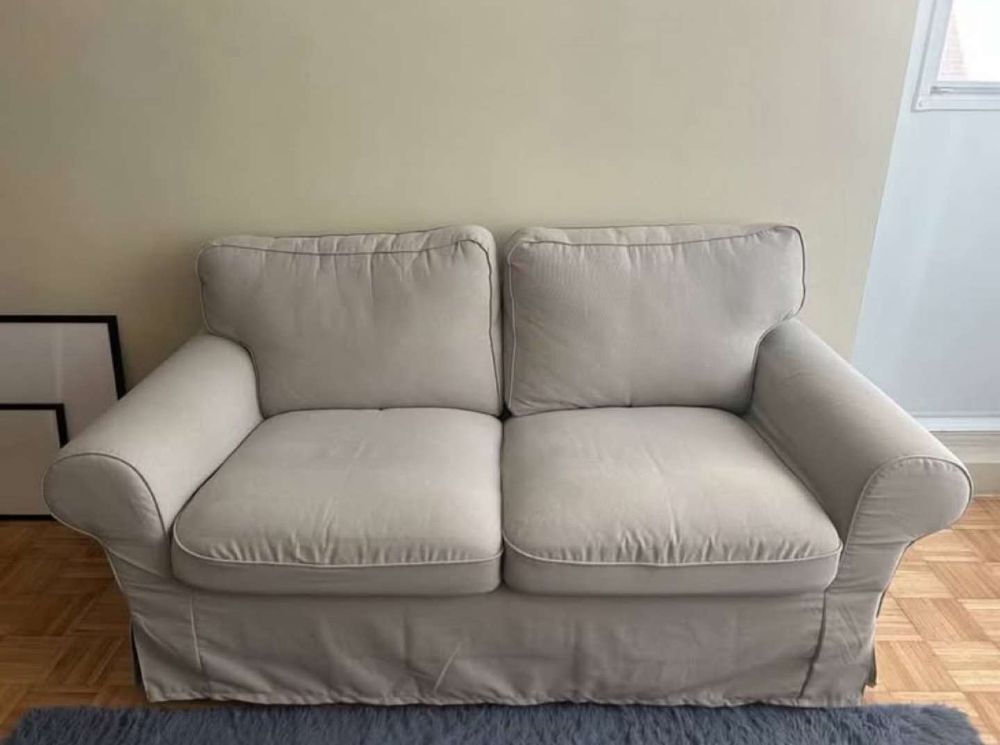 UPPLAND Two-Seater Loveseat Sofa (Beige) - photo 3