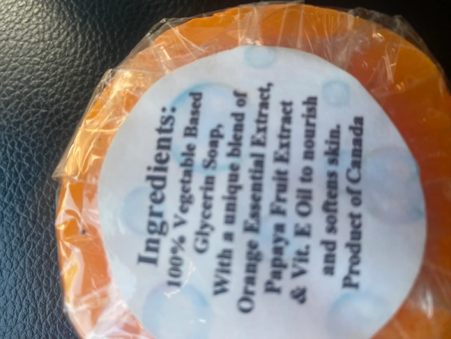 Orange Papaya Cleansing Soap - 5 oz image indicator(2)