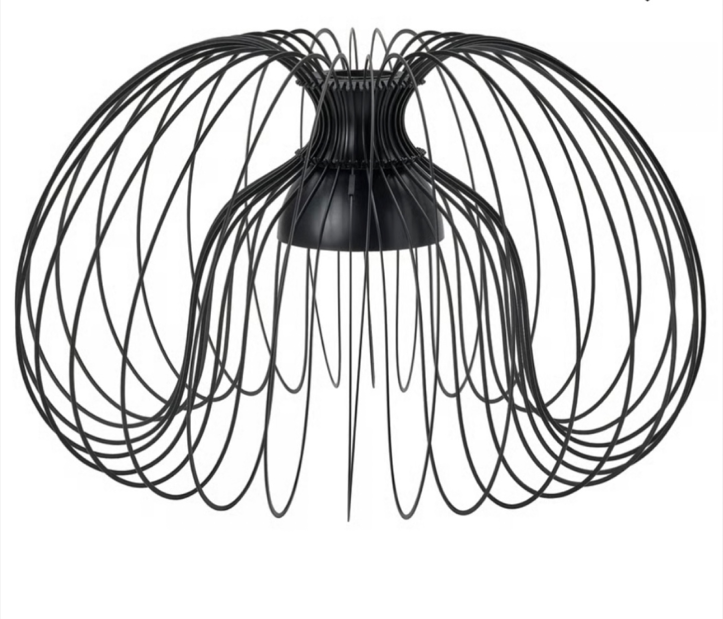 black light pendant + cord + light bulb - photo 2