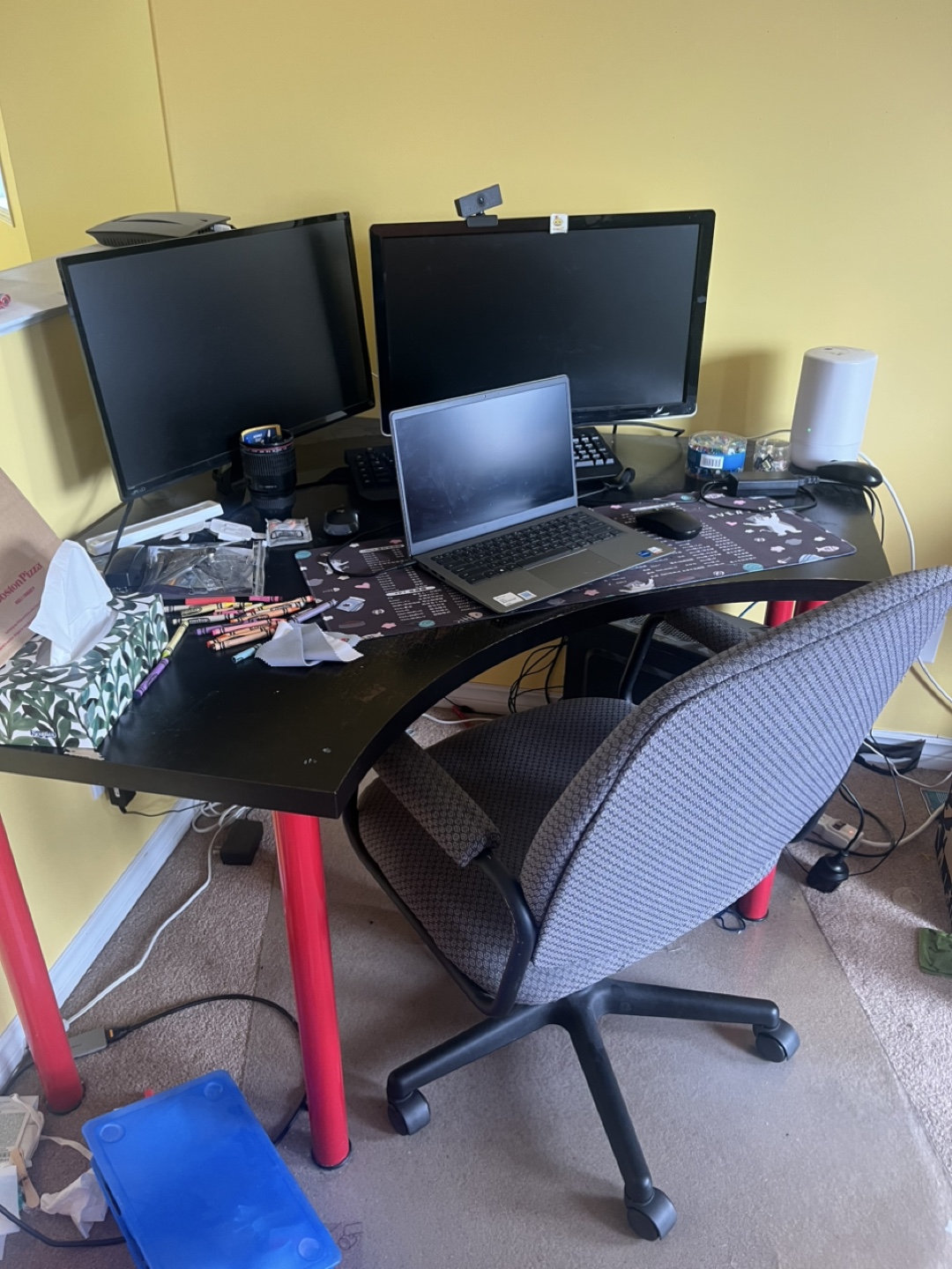 Used Office Desk and Chair
