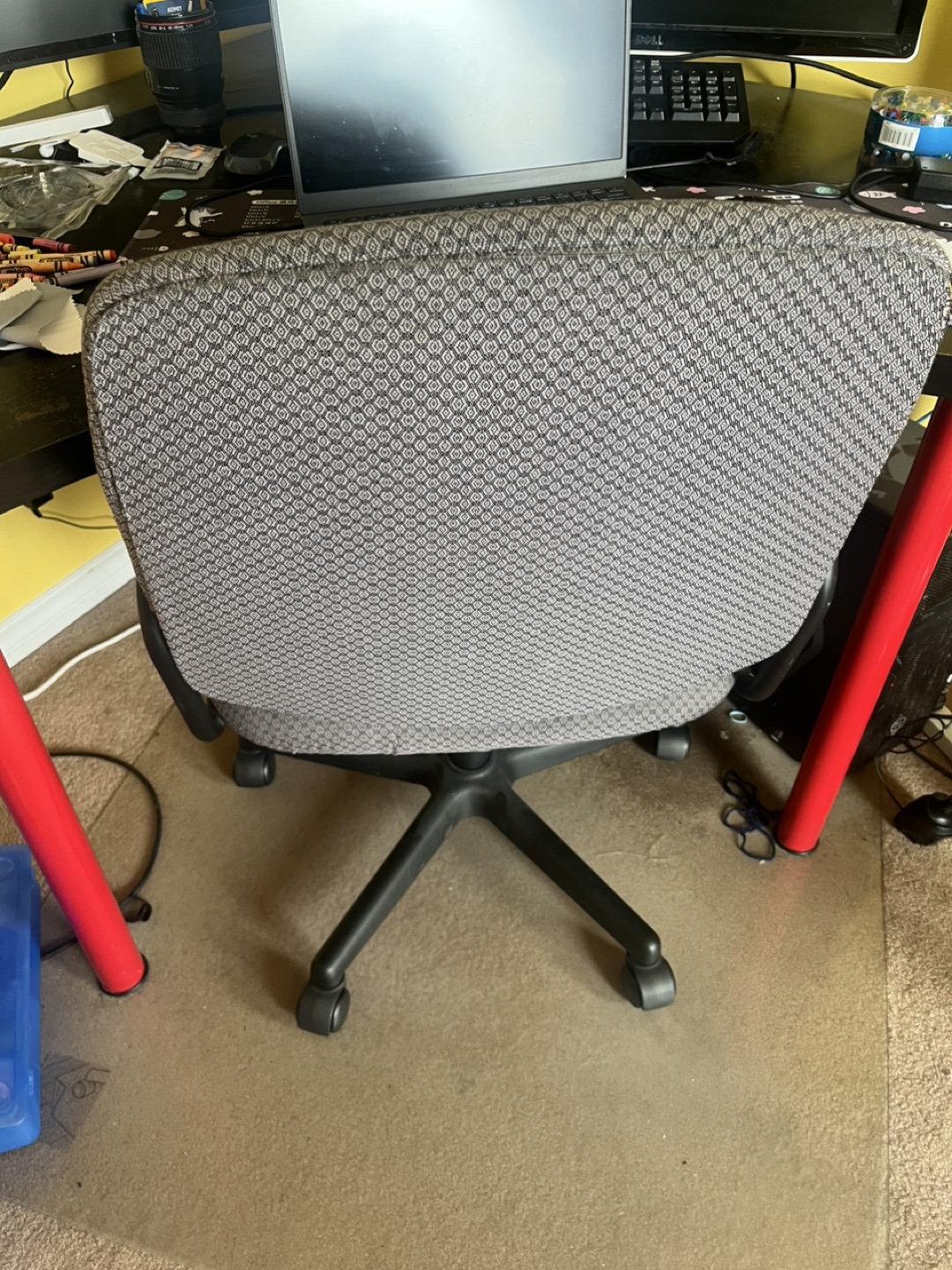 Used Office Desk and Chair - photo 3