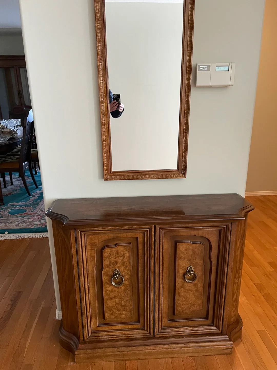 Hall Cabinet With Mirror thumbnail