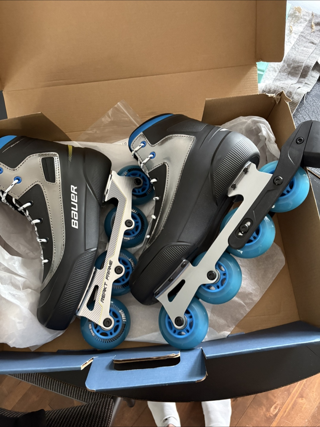 New Bauer Coaster Inline Skates - Size 7 Men / 8 Women / EU 41