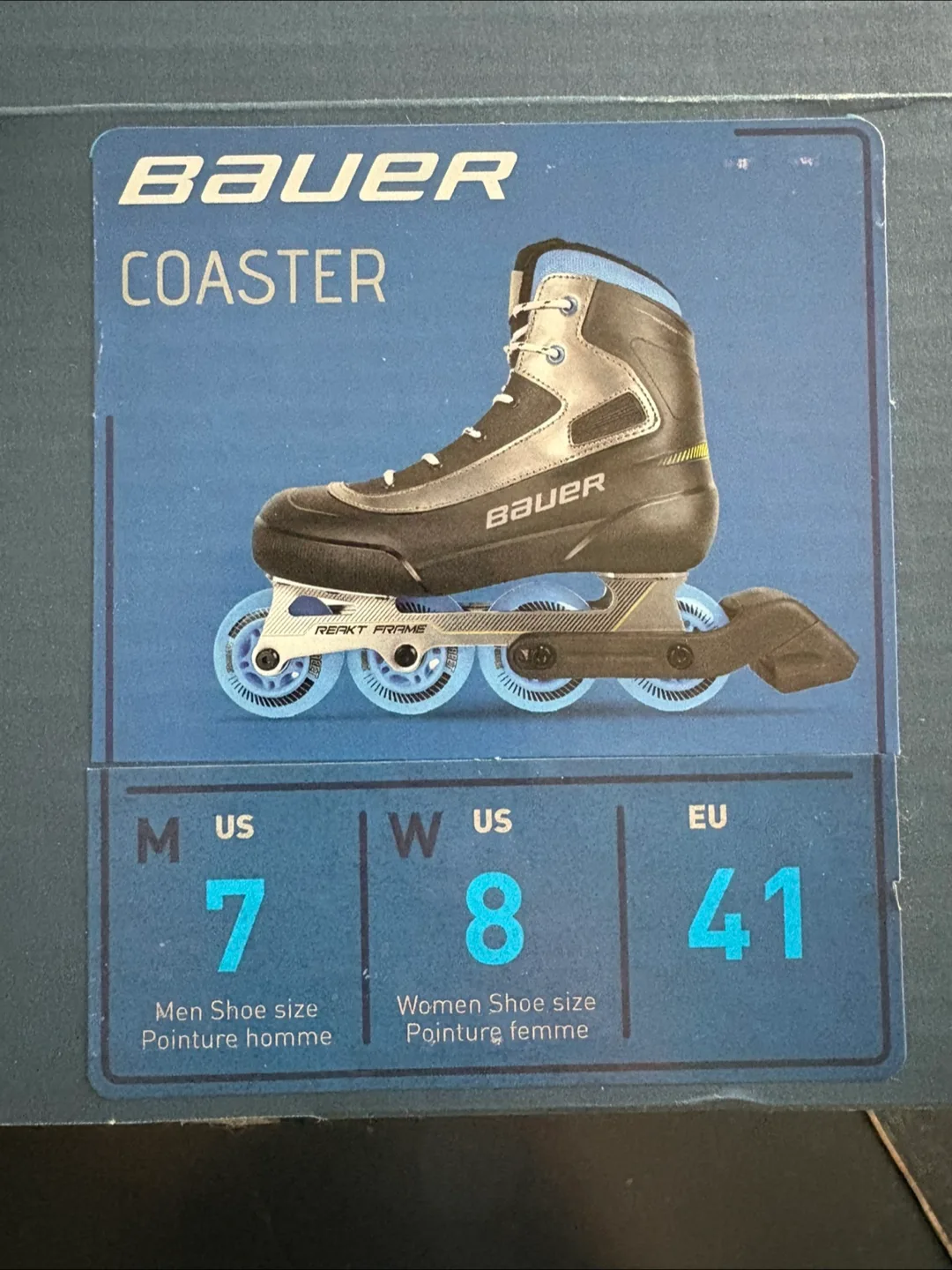 New Bauer Coaster Inline Skates - Size 7 Men / 8 Women / EU 41 image indicator(2)